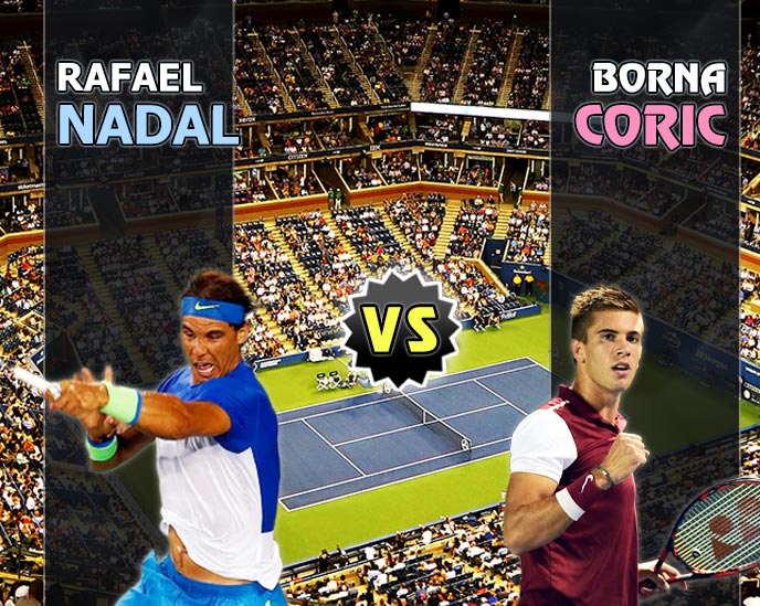 Nadal vs Coric en US Open 2015